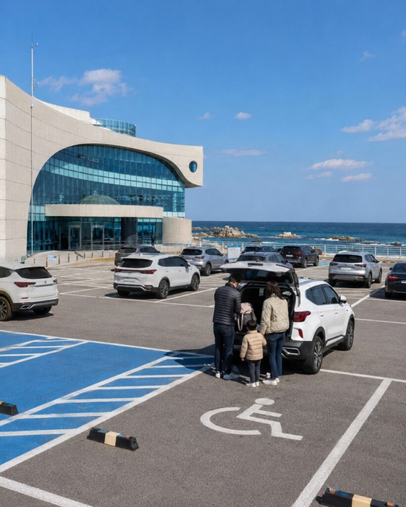 국립울진해양과학관 주차와 대중교통