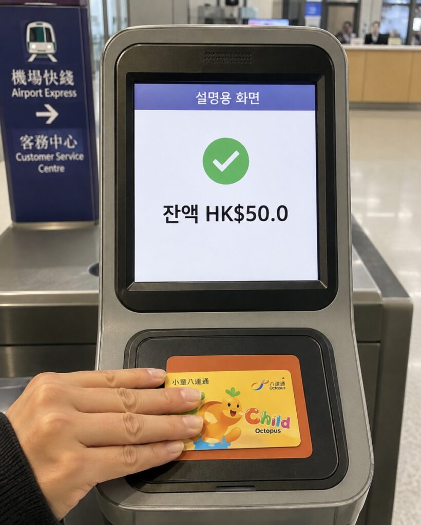 홍콩 공항철도 어린이 무료 장점과 단점
