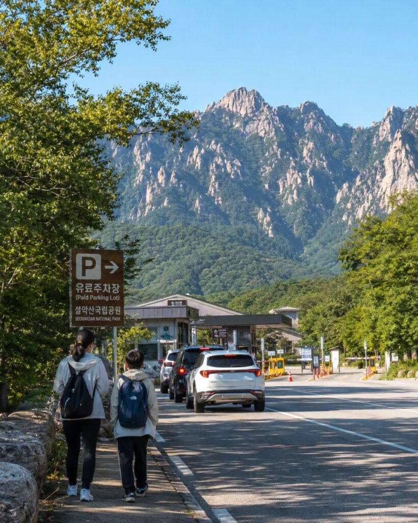 설악산 케이블카 주차와 대중교통