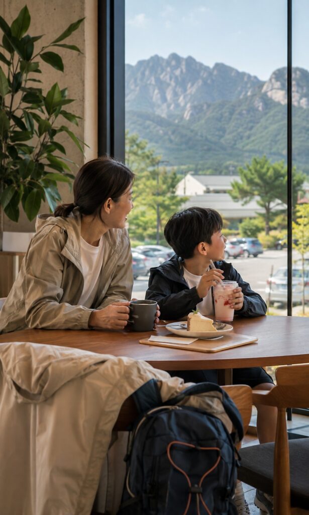 설악산 케이블카 식사와 카페